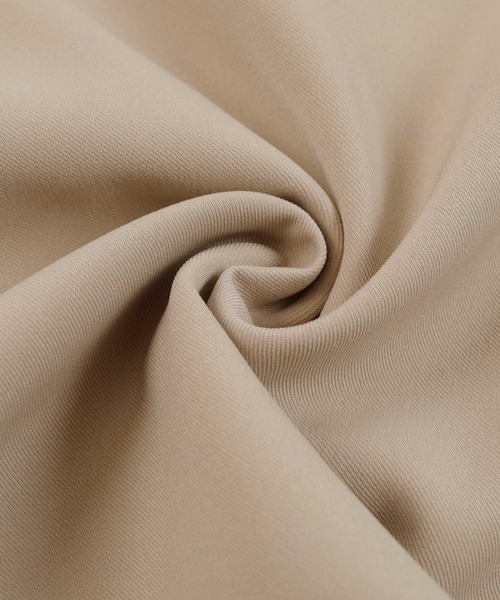 UR'S（ユアーズ）の「ベーシックノーカラーVネックジャケット（ノーカラージャケット・レディース・グレイッシュベージュ/ダークネイビー/ブラック・M/L/S）」の22枚目の写真