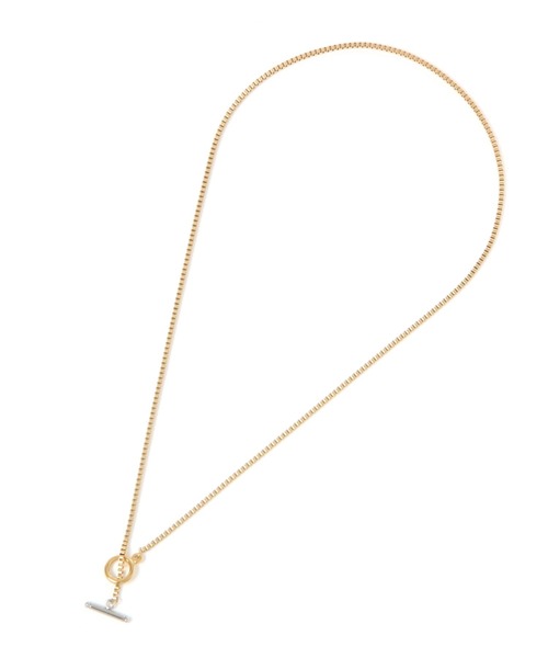 niko and...（ニコアンド）の「ベネチアンステンレスネックレス（ネックレス・メンズ・グレー/イエロー・FREE）」の6枚目の写真