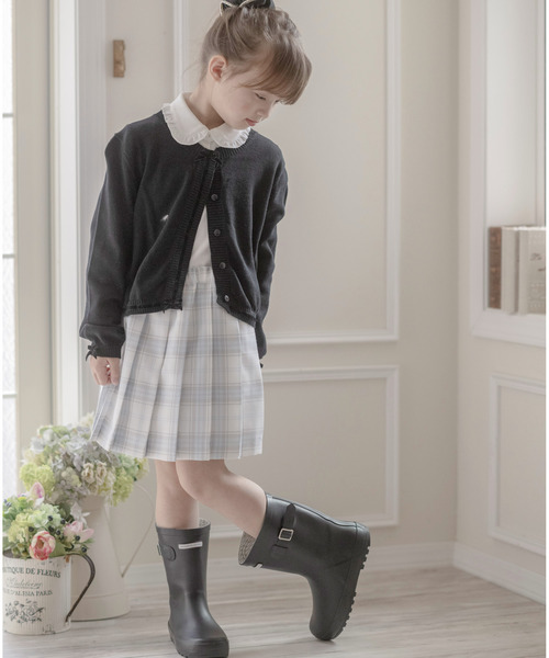 Catherine Cottage（キャサリンコテージ）の「ベーシックレインブーツ（レインシューズ・キッズ・ネイビー/サックスブルー/ブラック・18/19/20/21/22/23）」の10枚目の写真