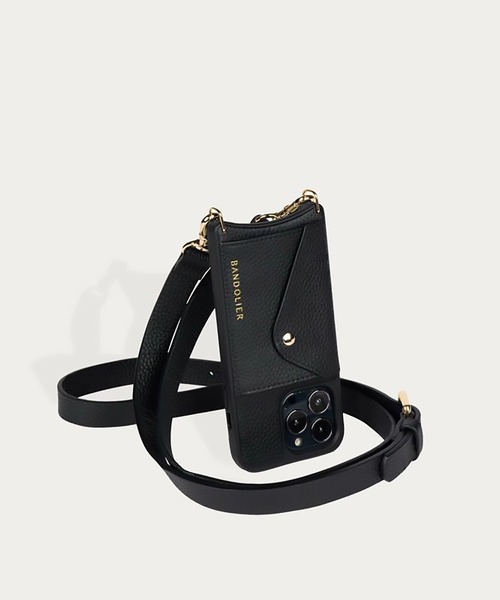 BANDOLIER（バンドリヤー）の「【BANDOLIER】HAILEY SIDE SLOT GOLD iPhone14 ...