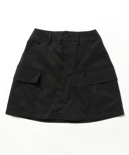 moment+（モーメントプラス）の「ミニカーゴスカート（スカート・レディース・アイボリー/ベージュ/カーキ/ブラック・M/S/L）」の10枚目の写真