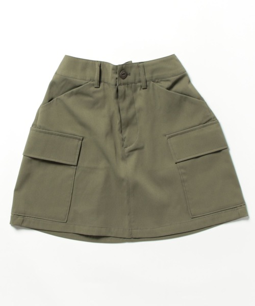 moment+（モーメントプラス）の「ミニカーゴスカート（スカート・レディース・アイボリー/ベージュ/カーキ/ブラック・M/S/L）」の8枚目の写真