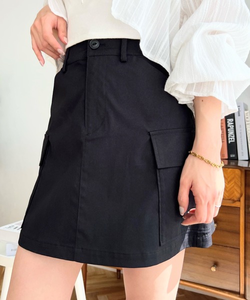 moment+（モーメントプラス）の「ミニカーゴスカート（スカート）」 - WEAR