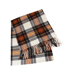 ウォッシャブルチェックストール