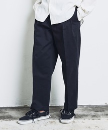 CTN TWILL 2TUCK WIDE TAPERED PANTS:コットンツイル 2タック ワイド テーパード パンツ 23SS