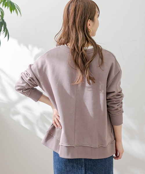 URBAN RESEARCH Sonny Label（アーバンリサーチサニーレーベル）の「スウェットカーディガン（カーディガン/ボレロ・レディース・ブラック/ベージュ系その他/ライトグレー/ミント・FREE）」の20枚目の写真