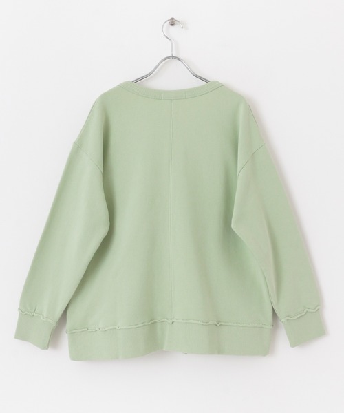 URBAN RESEARCH Sonny Label（アーバンリサーチサニーレーベル）の「スウェットカーディガン（カーディガン/ボレロ・レディース・ブラック/ベージュ系その他/ライトグレー/ミント・FREE）」の9枚目の写真