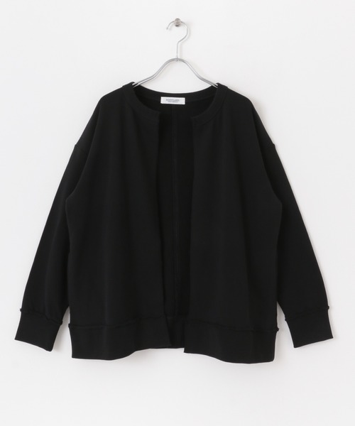 URBAN RESEARCH Sonny Label（アーバンリサーチサニーレーベル）の「スウェットカーディガン（カーディガン/ボレロ・レディース・ブラック/ベージュ系その他/ライトグレー/ミント・FREE）」の7枚目の写真