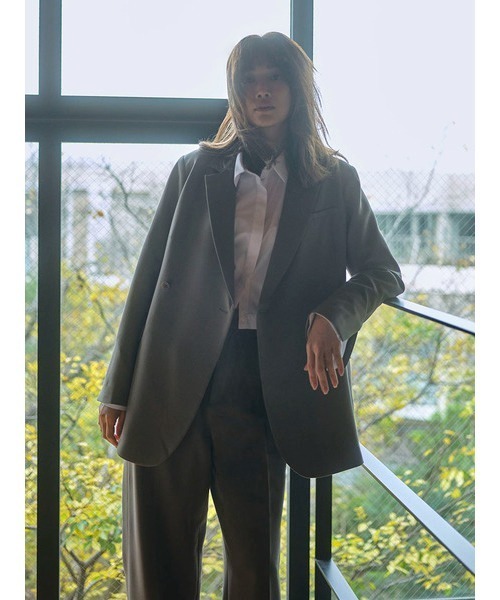 emmi(エミ)の「【emmi atelier】ワイドスリーブ短丈シャツ(シャツ/ブラウス・レディース・イエロー/ホワイト・FREE)」の7枚目の写真