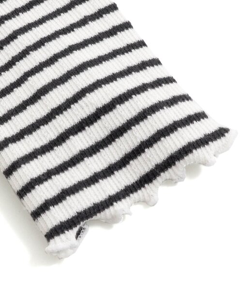 apres les cours（アプレレクール）の「後ろスリットリボンレギンス（レギンス/スパッツ・キッズ・その他3/アイボリー/チャコール・90/100/120/130/80/110）」の4枚目の写真