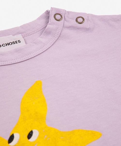 BOBO CHOSES（ボボショーズ）の「Starfish T-shirt（Tシャツ/カットソー・キッズ・ライトパープル・9M/24M/18M/12M/6M）」の5枚目の写真