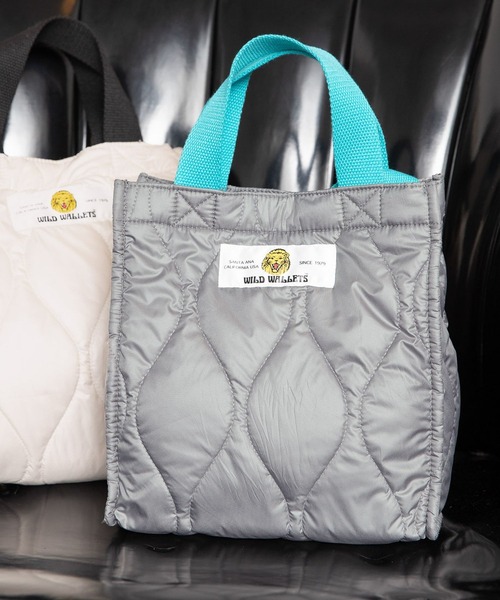 PAGEBOY(ページボーイ)の「PBLIM/WWキルティングトート(ショルダーバッグ・レディース・ブラック/オフホワイト/グリーン/ブラック×グリーン/グレー系その他/カーキ系/ベージュ系その他・FREE)」の5枚目の写真