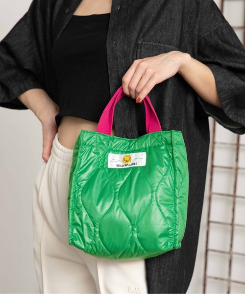 PAGEBOY(ページボーイ)の「PBLIM/WWキルティングトート(ショルダーバッグ・レディース・ブラック/オフホワイト/グリーン/ブラック×グリーン/グレー系その他/カーキ系/ベージュ系その他・FREE)」の19枚目の写真