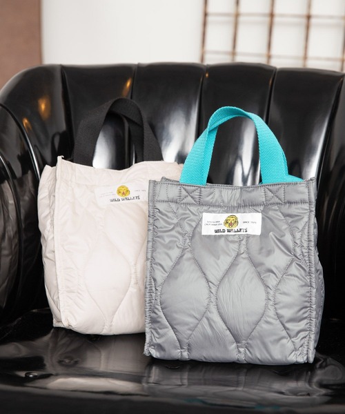 PAGEBOY(ページボーイ)の「PBLIM/WWキルティングトート(ショルダーバッグ・レディース・ブラック/オフホワイト/グリーン/ブラック×グリーン/グレー系その他/カーキ系/ベージュ系その他・FREE)」の18枚目の写真