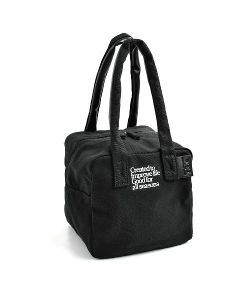 anello（アネロ）の「UNIVERSAL スクエア ミニボストンバッグ（ハンドバッグ・レディース・グレー/アイボリー/ブラック・-）」の5枚目の写真