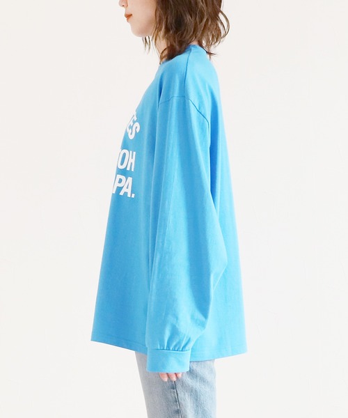 reca(レカ)の「ロゴ入りロンT(Tシャツ/カットソー・レディース・ホワイト/ブルー/ブラック・FREE)」の20枚目の写真