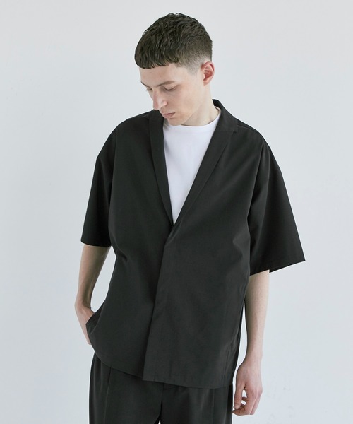 CITY TOKYO（シティトウキョウ）の「HIGH COUNTファンクションジャケット（テーラードジャケット・メンズ・ブラック/グレー/ホワイト/ブラウン・1/2/3）」の2枚目の写真