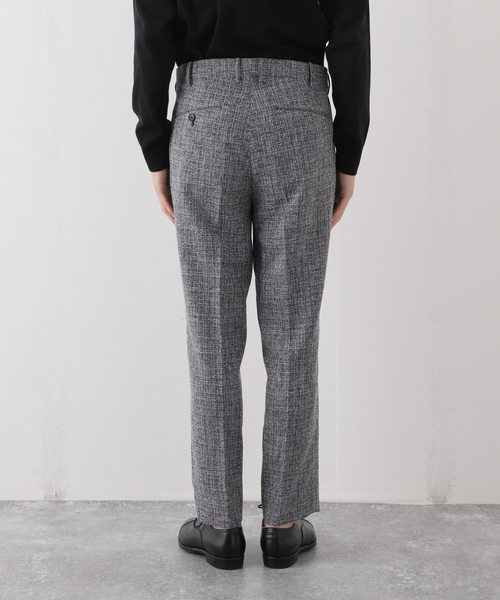 EDIFICE（エディフィス）の「スラブツイード 1タック スラックス【セットアップ着用可】（スラックス・メンズ・ネイビー/ダークブルー・SMALL/MEDIUM/LARGE/X-LARGE）」の16枚目の写真