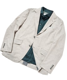 MEN'S BIGI | 【ACTIVE TAILOR】COOL DOTSメランジプリントジャケット<セットアップ対応>(テーラードジャケット)