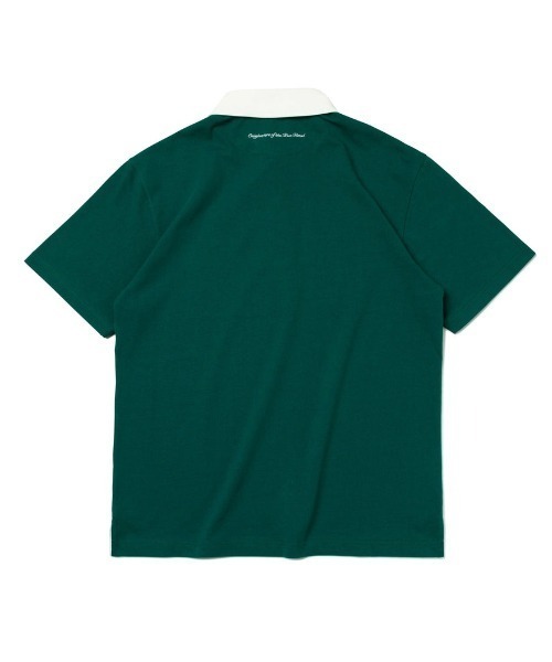 NEW ERA(ニューエラ)の「NEW ERA/ニューエラ NEW ERA GOLF/ニューエラゴルフ ラガーシャツ ワンポイント/ゴルフウェア コットンT/セットアップ対応/GF SS RUGER SH 13516908/13516909(ポロシャツ・メンズ・ブラック/グリーン・L/XXL/XL/M)」の16枚目の写真