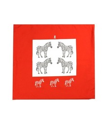 CASA PICONE（カーサピッコーネ）の「クッションカバー シマウマ（クッション/クッションカバー）」