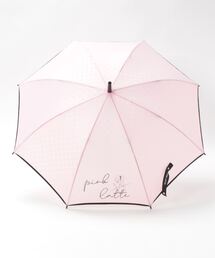 White Rose ピンク 傘　58cm White Rose ピンク 傘 58cm 晴雨兼用バイカラー長傘 58cm ピンク
