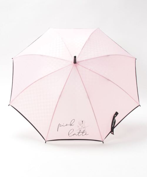 White Rose ピンク 傘　58cm White Rose ピンク 傘 58cm 晴雨兼用バイカラー長傘 58cm ピンク