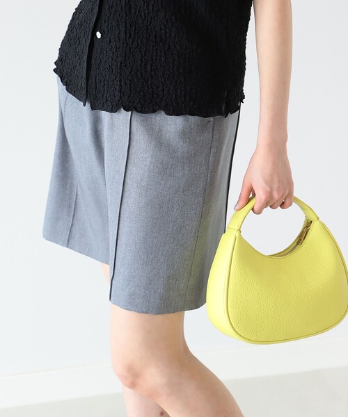 Ray BEAMS（レイビームス）の「Ray BEAMS / ピンタック ショートパンツ（その他パンツ・レディース・ライトグレー/ダークブラウン・0/1）」の8枚目の写真