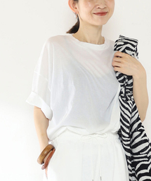VERMEIL par iena（ヴェルメイユパーイエナ）の「【ATON/エイトン】OVERSIZED T-SHIRTS（Tシャツ/カットソー）」
