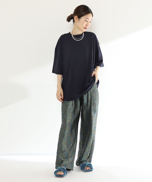 セール】【ATON/エイトン】OVERSIZED T-SHIRTS（Tシャツ