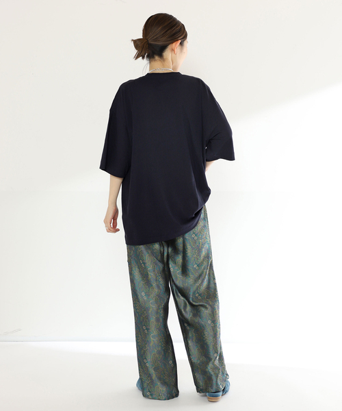 セール】【ATON/エイトン】OVERSIZED T-SHIRTS（Tシャツ