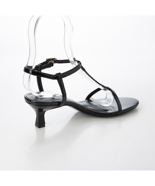 EVOL(イーボル)の「【EVOL】Tストラップラウンドトゥサンダル IU5144(サンダル・レディース・アイボリー/ゴールド/ブラック/ワイン・S/M/L/LL)」の7枚目の写真