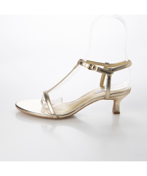 EVOL(イーボル)の「【EVOL】Tストラップラウンドトゥサンダル IU5144(サンダル・レディース・アイボリー/ゴールド/ブラック/ワイン・S/M/L/LL)」の11枚目の写真