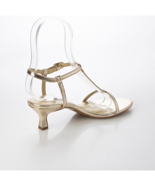 EVOL(イーボル)の「【EVOL】Tストラップラウンドトゥサンダル IU5144(サンダル・レディース・アイボリー/ゴールド/ブラック/ワイン・S/M/L/LL)」の12枚目の写真