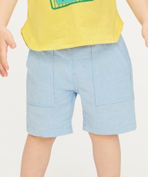 Moujonjon | ダンガリー５分丈ハーフパンツ(その他パンツ)