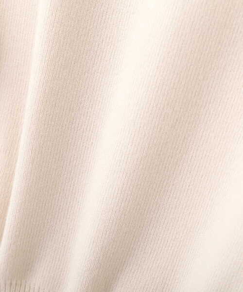 PROPORTION BODY DRESSING(プロポーションボディドレッシング)の「ラッフルオープンショルダーニット / 1213170501(ニット/セーター・レディース・ベージュ/ピンク/オフホワイト/ブルー/ライトグリーン・MEDIUM/SMALL)」の7枚目の写真