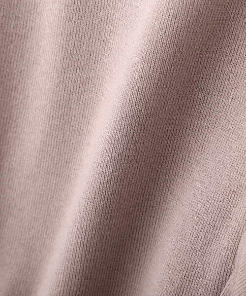 PROPORTION BODY DRESSING(プロポーションボディドレッシング)の「ラッフルオープンショルダーニット / 1213170501(ニット/セーター・レディース・ベージュ/ピンク/オフホワイト/ブルー/ライトグリーン・MEDIUM/SMALL)」の14枚目の写真
