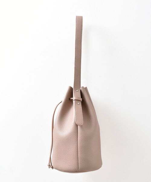 MAJESTIC LEGON(マジェスティックレゴン)の「ワンハンドルトート(トートバッグ・レディース・グレイッシュベージュ/ベージュ/オフホワイト・FREE)」の8枚目の写真