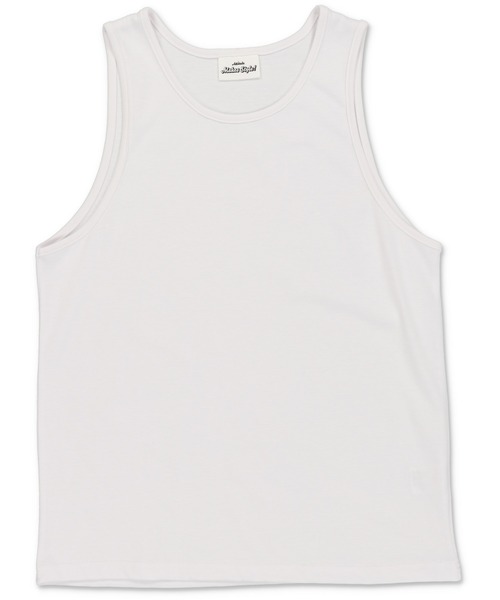 SPINNS（スピンズ）の「無地 タンクトップ（タンクトップ・メンズ・ホワイト・L/M）」の6枚目の写真