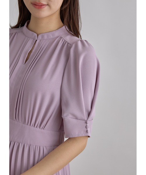 tocco closet(トッコ クローゼット)の「【ZOZO限定】2WAYピンタックネックプリーツワンピース(ワンピース・レディース・ブラック/ピンク/その他/その他2・M)」の13枚目の写真