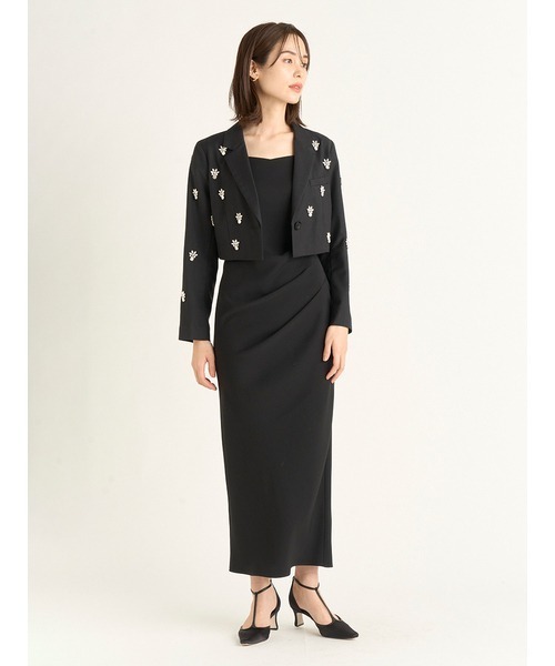 SNIDEL（スナイデル）の「ボレロレイヤードワンピース（ワンピース