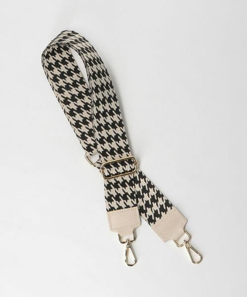 green label relaxing（グリーンレーベルリラクシング）の「＜PRATO MADE IN ITALY＞ ショルダー ストラップ（その他小物・レディース・ブラウン/ブラック/オフホワイト/その他1・FREE）」の11枚目の写真