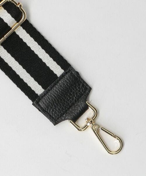 green label relaxing（グリーンレーベルリラクシング）の「＜PRATO MADE IN ITALY＞ ショルダー ストラップ（その他小物・レディース・ブラウン/ブラック/オフホワイト/その他1・FREE）」の14枚目の写真