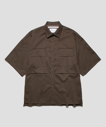 【White Mountaineering / ホワイトマウンテニアリング】SOLOTEX WIDE S/S SHIRT/ソロテックスワイドS/Sシャツ