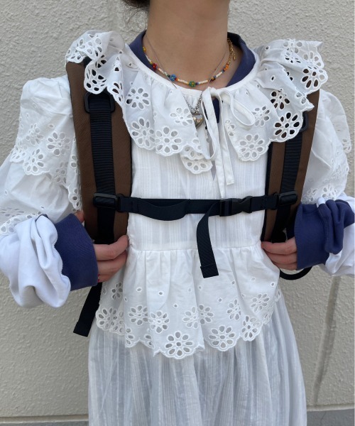 【nico☺︎お値下げ対応大歓迎♪】★未使用品★familiar リュック anoco no oheya（アノコノオへヤ）の「えのちゃん-life custom