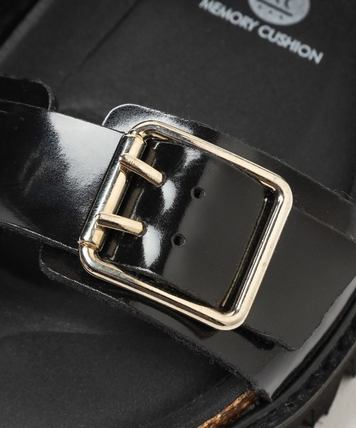 Mazell（マゼル）の「Mazell / PLAKTONトラックソールサンダル（サンダル・レディース・ホワイト/ブラック/パイソン・36/37/38）」の9枚目の写真