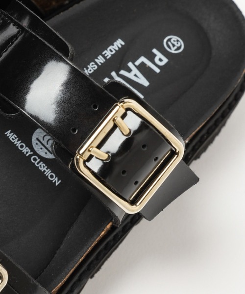 Mazell（マゼル）の「Mazell / PLAKTONトラックソールサンダル（サンダル・レディース・ホワイト/ブラック/パイソン・36/37/38）」の16枚目の写真