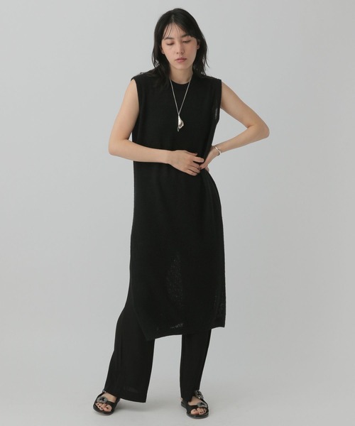 Chaos（カオス）の「Chaos(カオス)/バーバラメッシュベスト（ベスト・レディース・ブラウン系その他/ブラック・FREE）」の3枚目の写真