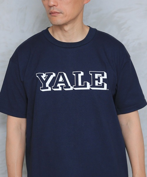WAIPER.inc（ワイパーインク）の「MADE IN USA YALE ブラント Tシャツ YALE-083（Tシャツ/カットソー・メンズ・ホワイト/ネイビー/アッシュグレー・L/XL/M）」の13枚目の写真