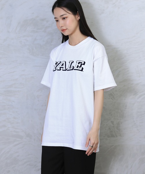 WAIPER.inc（ワイパーインク）の「MADE IN USA YALE ブラント Tシャツ YALE-083（Tシャツ/カットソー・メンズ・ホワイト/ネイビー/アッシュグレー・L/XL/M）」の19枚目の写真